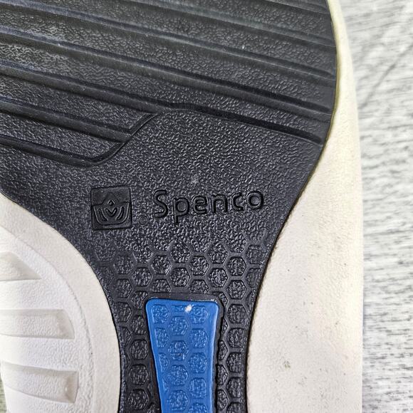 Spenco Thrust Mens Recovery Slides Orthotic Sandals Slip On Blue Arch Support 13 - Picture 15 of 15